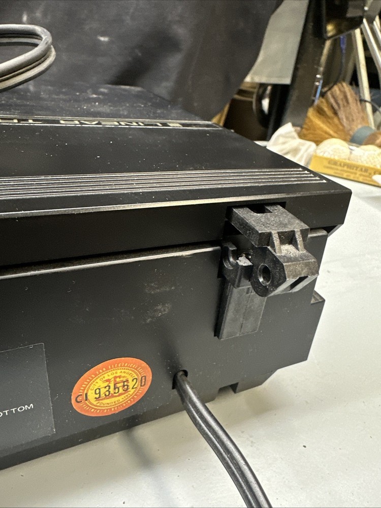 Carrera Turn Table LT 120 Black . Working Condition. Read Description