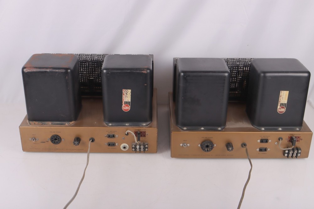 Heathkit W-6M Pair Mono Block Amplifiers