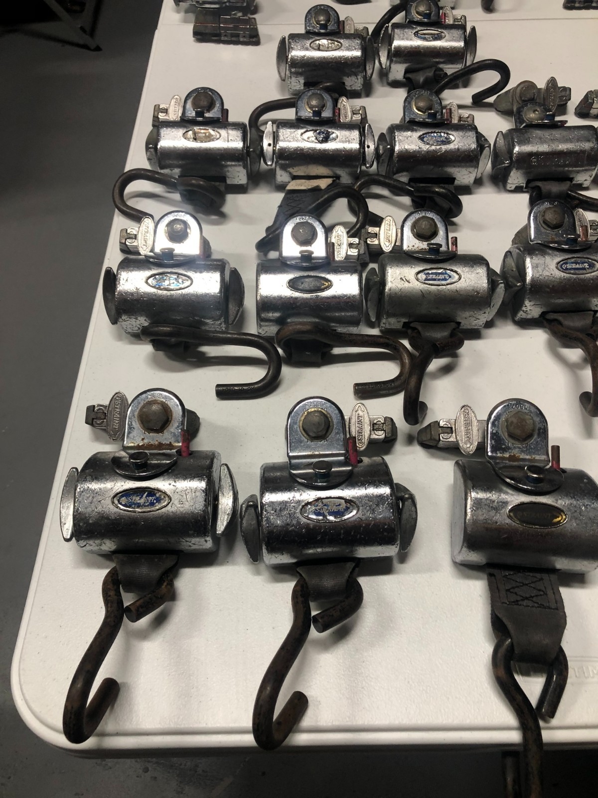 Q'Straint Wheelchair Securement tie Down Retractors.