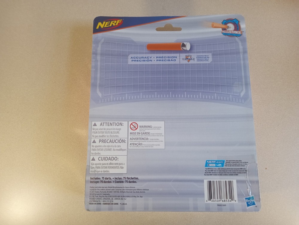 NERF AccuStrike Series 75 Dart Refill Pack Hasbro E2273