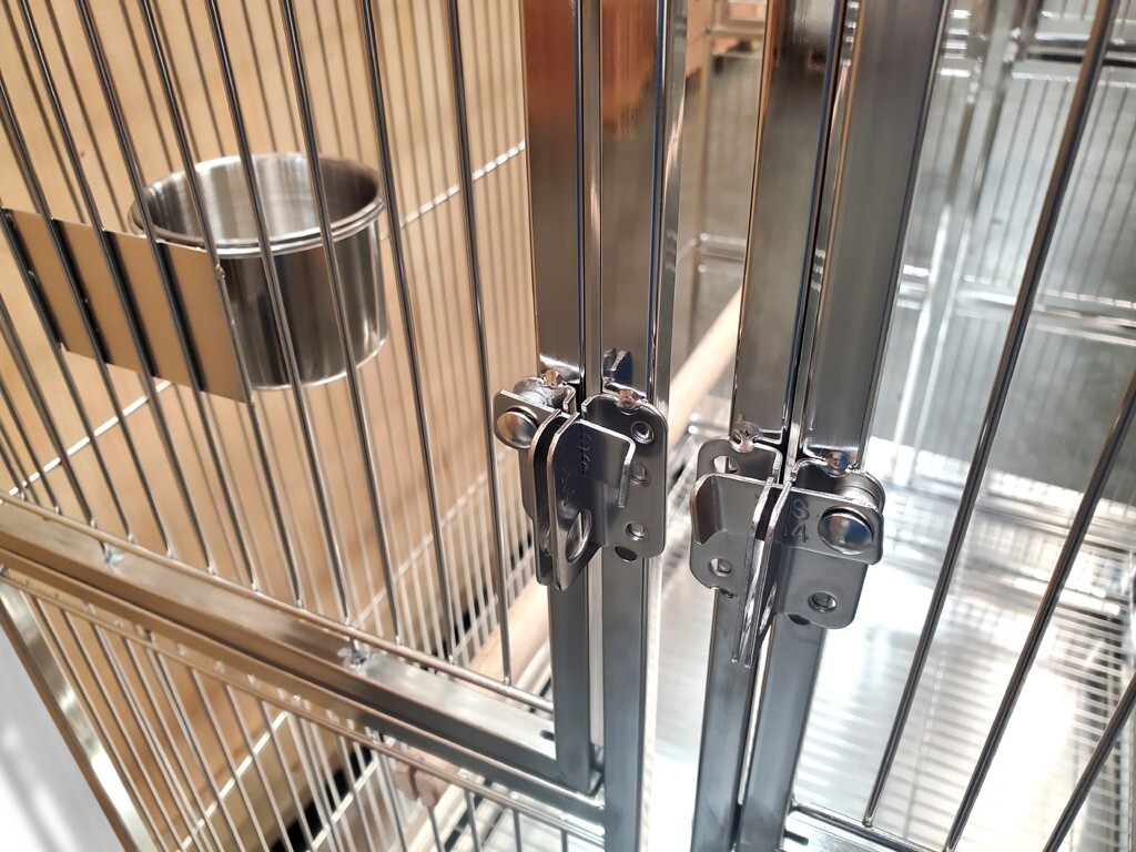 Large Indoor / Outdoor 50" x 36" x 76" Stainless Steel Bird / Amazon Parrot Cage