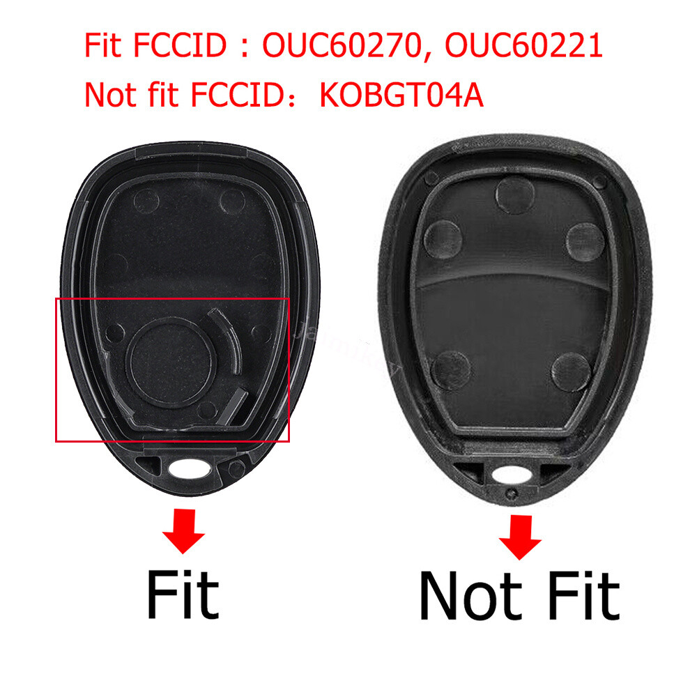 New Replacement Keyless Entry Remote Control Key Fob Shell Case For Chevy GMC