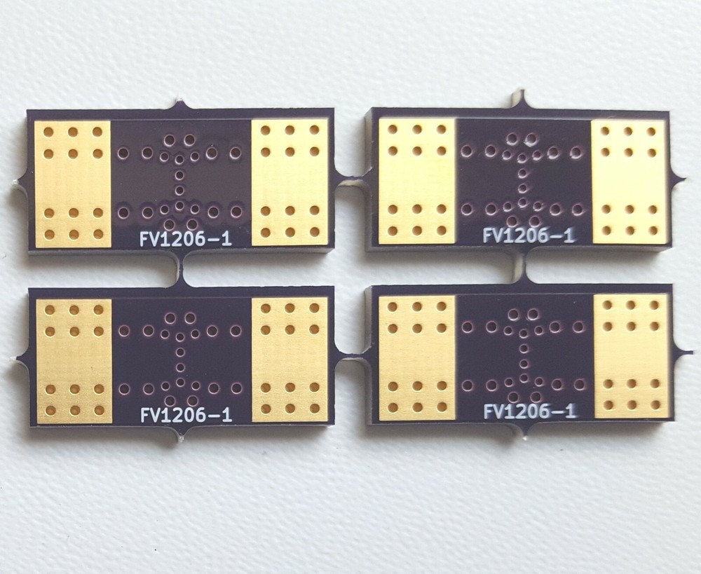 4pcs Development Evaluation PCB Mini-Circuits LFCN/HFCN Filters FV1206-1 Package