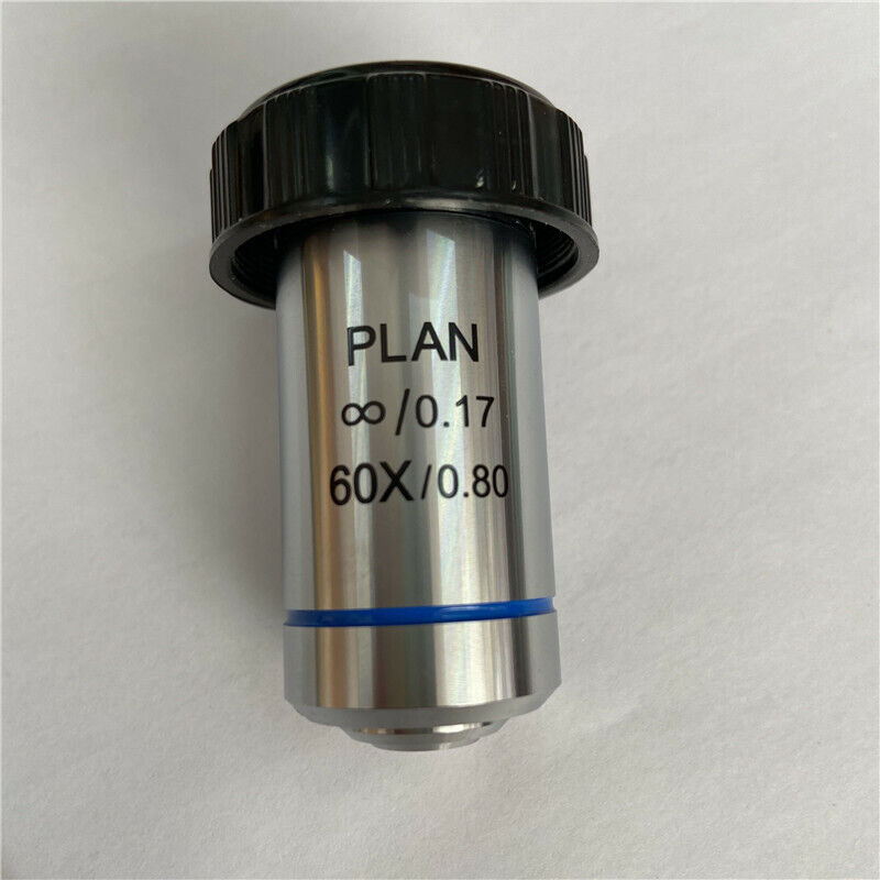 Infinity Plan Objective Lens 4X 10X 20X 40X 60X 100X for Olympus Microscope 1PC