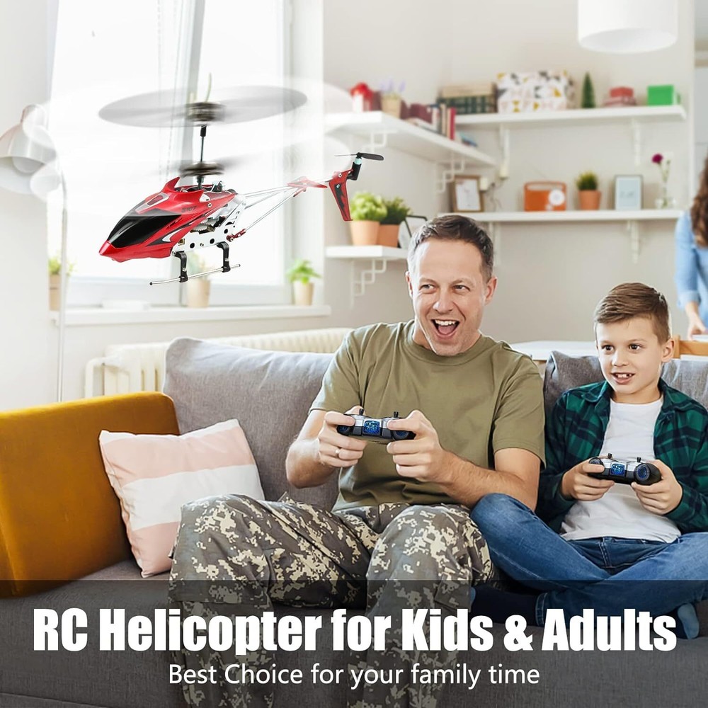 Mini RC Helicopter - 3CH Precise Remote Control Gyro System Flexible Blades