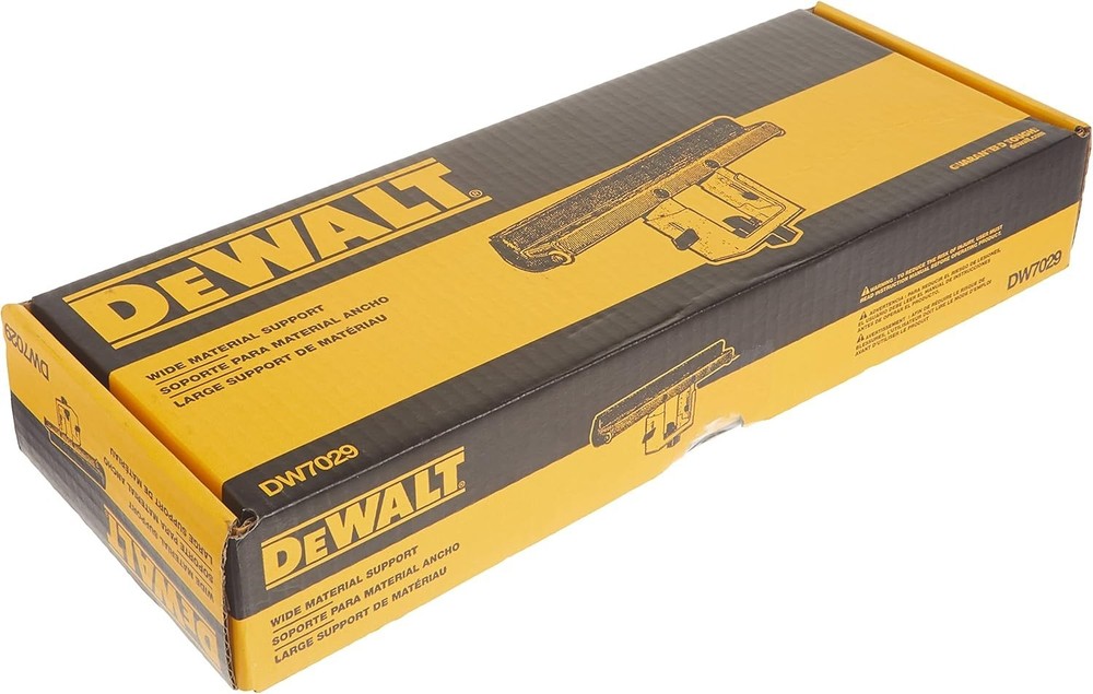 DEWALT Miter Saw Stand Material Support/Stop (DW7029) , Yellow