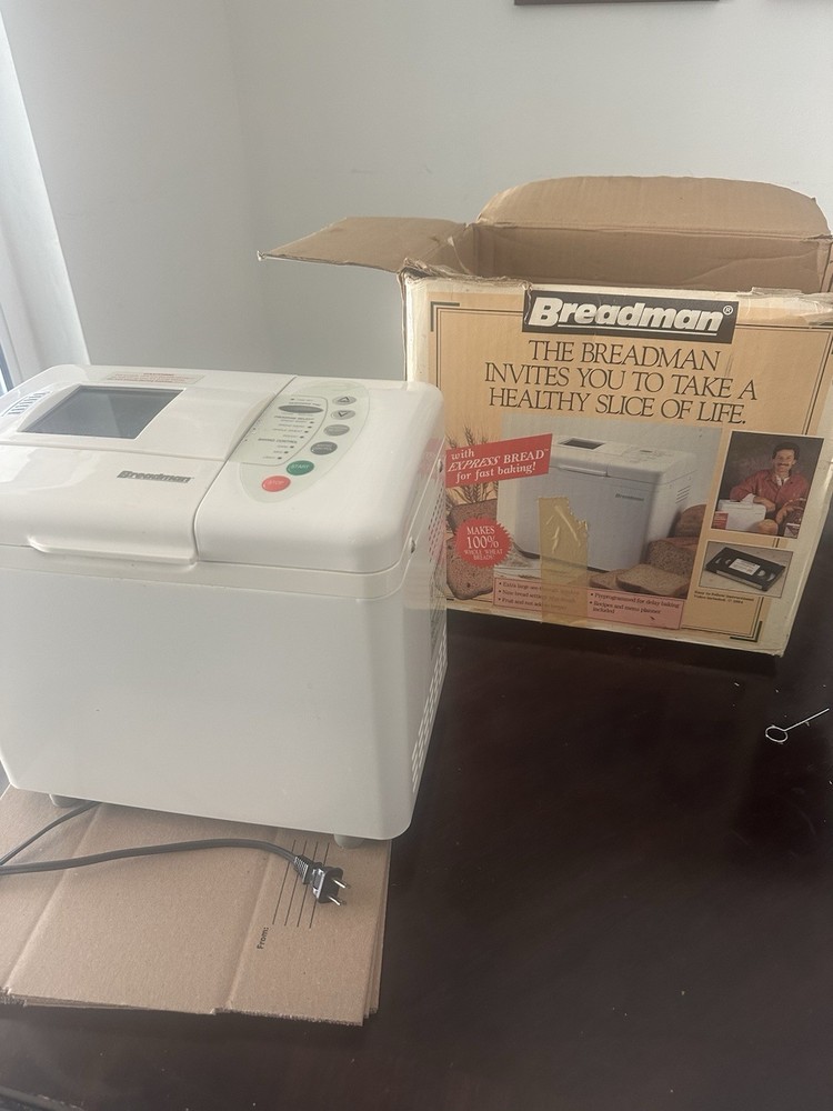 Breadman Automatic Bread Maker TR-400 Tested Works