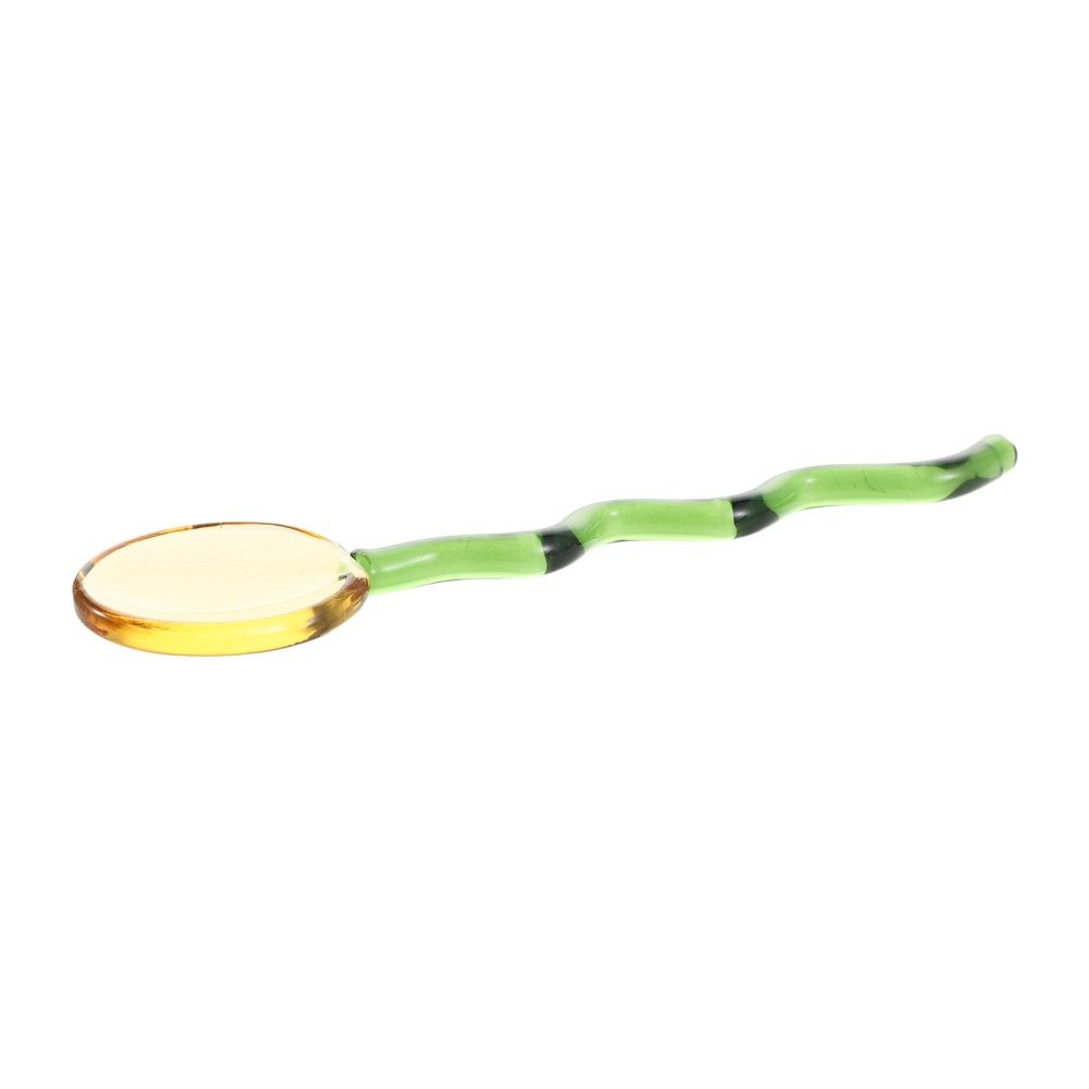 Glass Colored Spoon Tea Stirrer Creative Coffee Spoons Stirring Cute