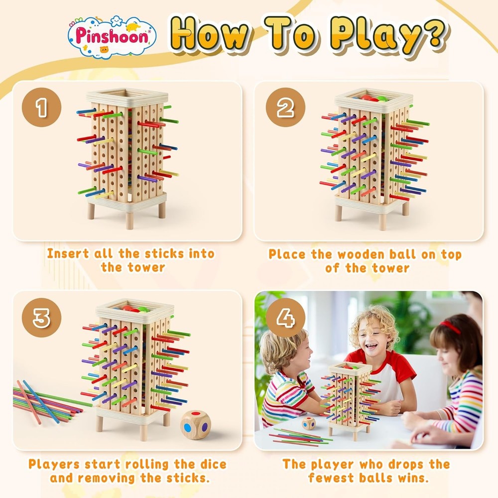 Montessori Wooden Math Board Game 1 Pack