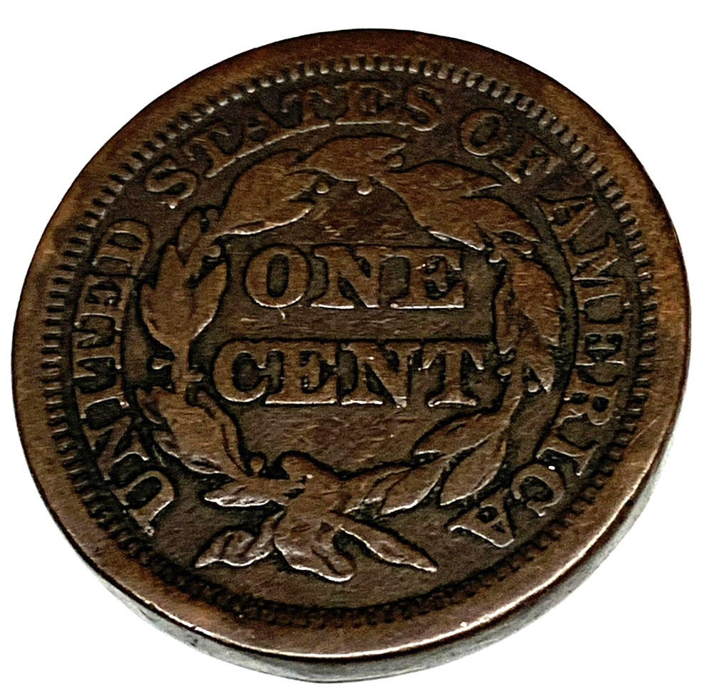 # C511 U.S. LARGE CENT COIN, 1845