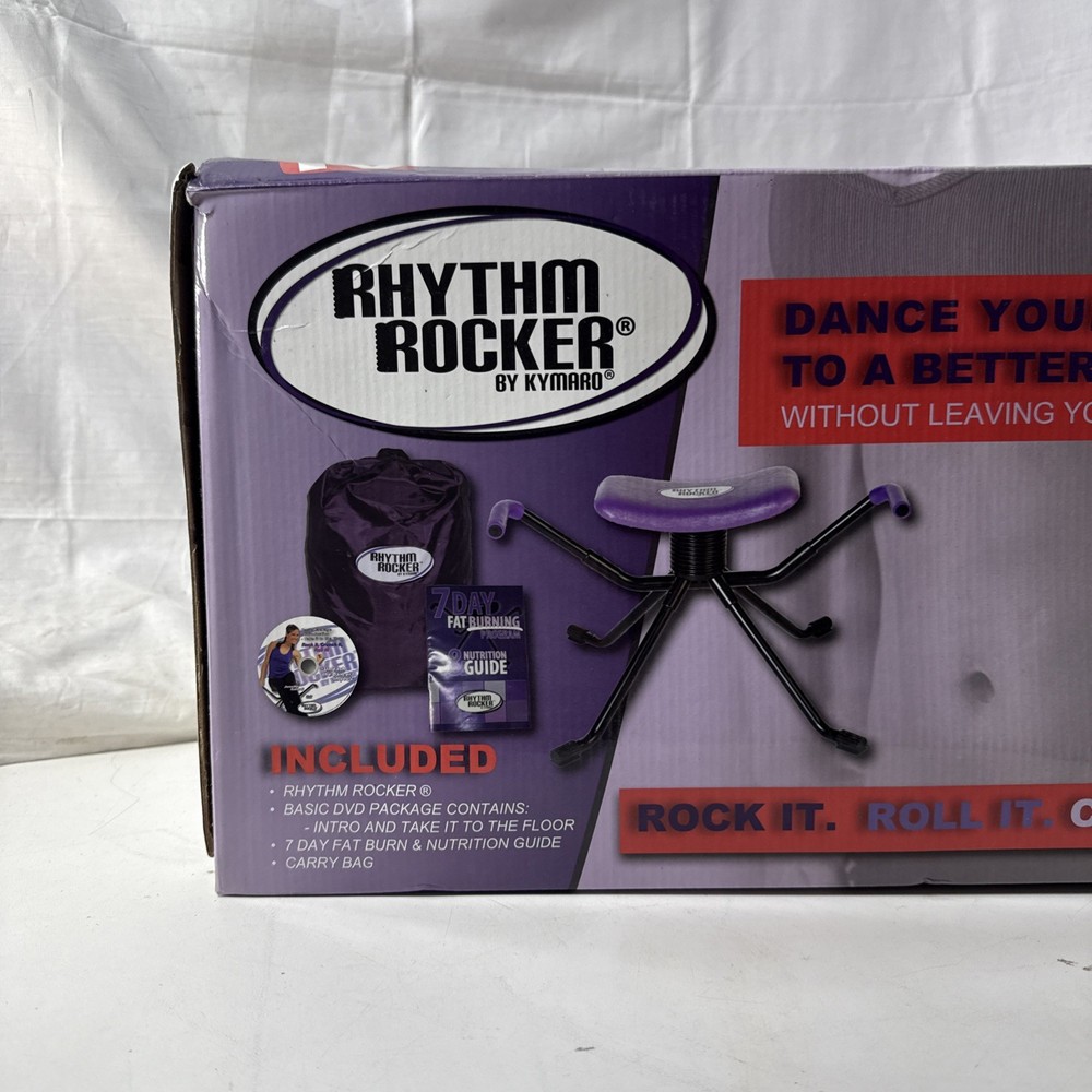 Rhythm Rocker Kymaro Ab Core Crunch Roller Workout