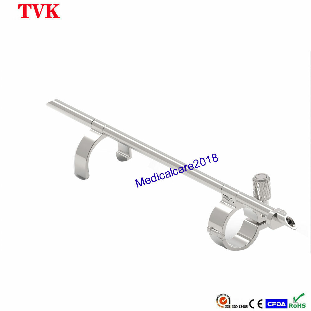 Reusable Stainless Steel Biopsy Needle Guide for Philips 3D9-3v Ultrasound Probe