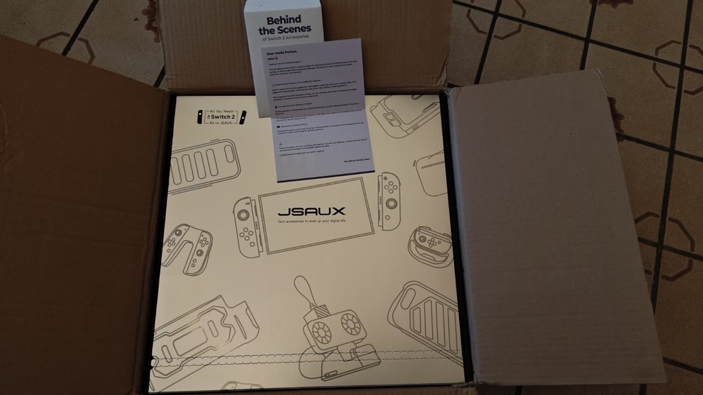 JSAUX Switch 2 Gear box Accessory Bundle Cases Protector