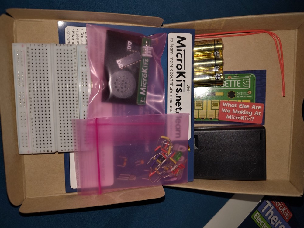 MicroKits Theremin Electronics Kit | Educational Electronic Music STEAM/STEM Kit