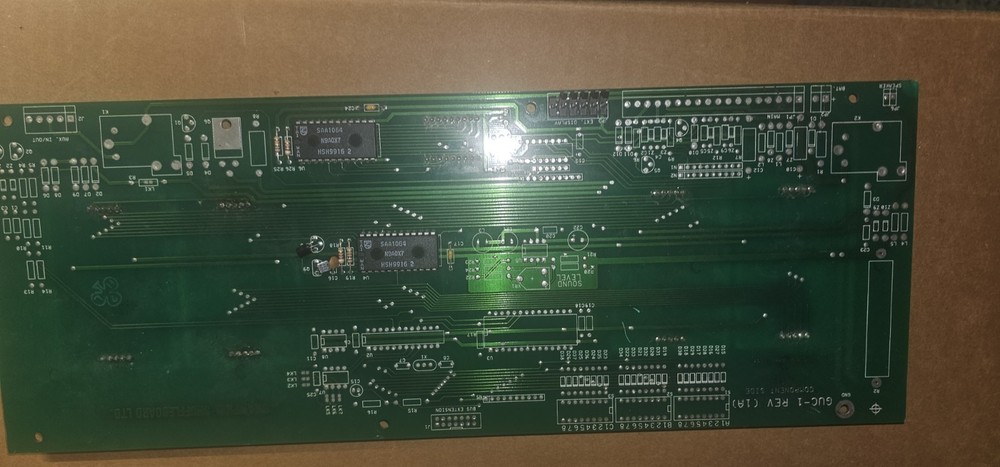 Shuffleboard Table Digital Display Circuit Board