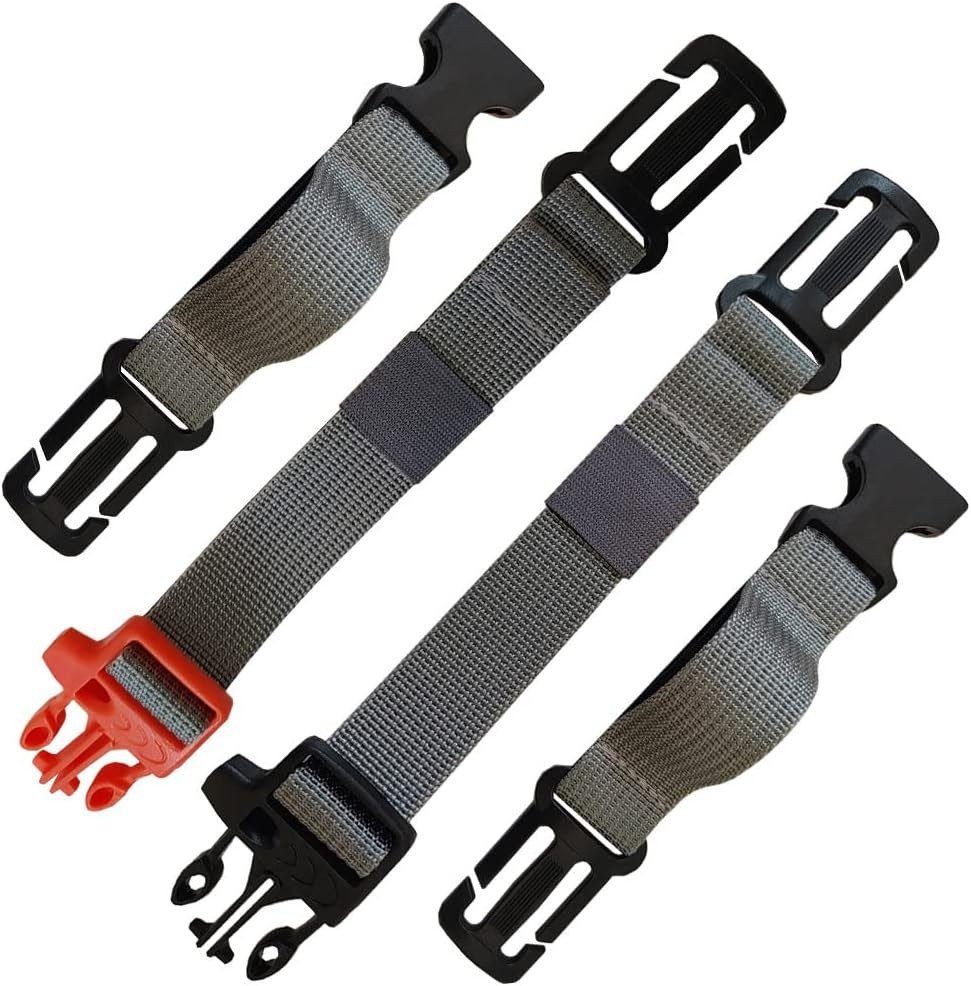 2 Pack Backpack Chest Strap Nylon 3/4 Inch Webbing Chest Belt-Backpack Sternum S