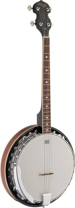 4-string Bluegrass Banjo Deluxe with metal pot
