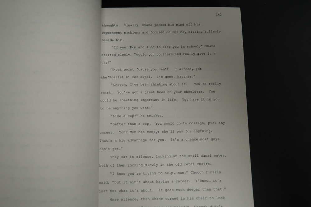 The Tin Collectors Original Book Script Stephen Cannell Studios Collection 1999
