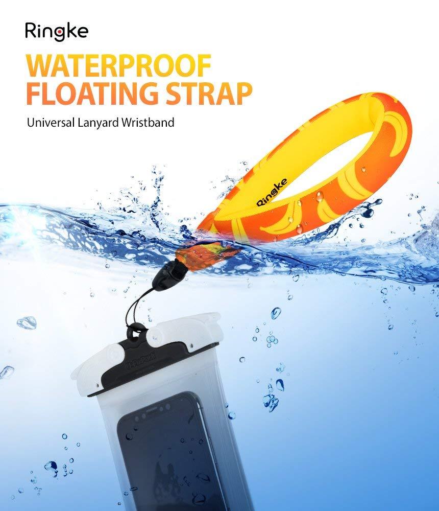 Ringke Floating Strap | Universal Waterproof Foam Float with Design Wrist Strap