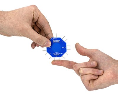 Baseline, 2-point Disk-Criminator, 2 Disk Set, Metal Tips