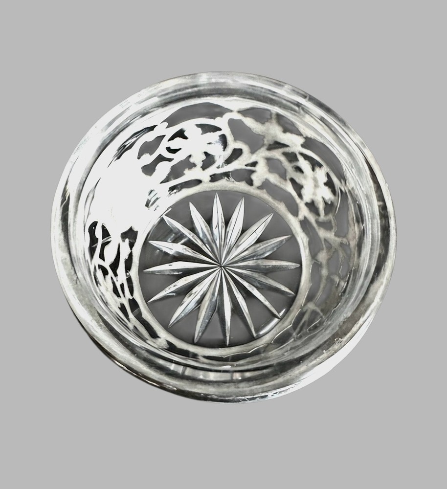 Antique Gorham Sterling Silver Cut Work String /Thread Holder . C1900.