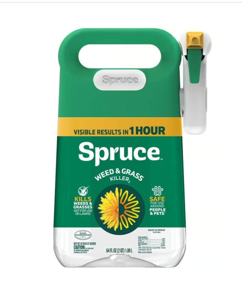 Spruce Snap & Spray Weed & Grass Killer - 64oz each