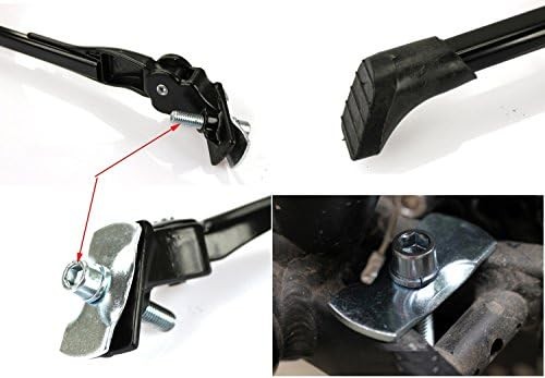 Adjustable Bicycle Kickstand with Chainstay Guard