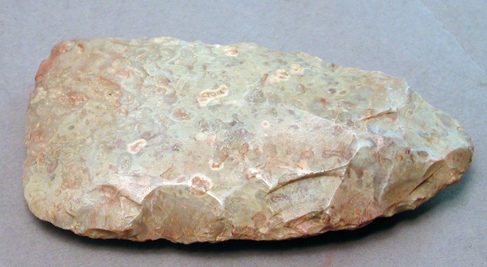 AFRICA ORIGINAL STONE CHISEL AXEHEAD TOOL CELT ADZE ARTIFACT BLADE SCRAPER RELIC