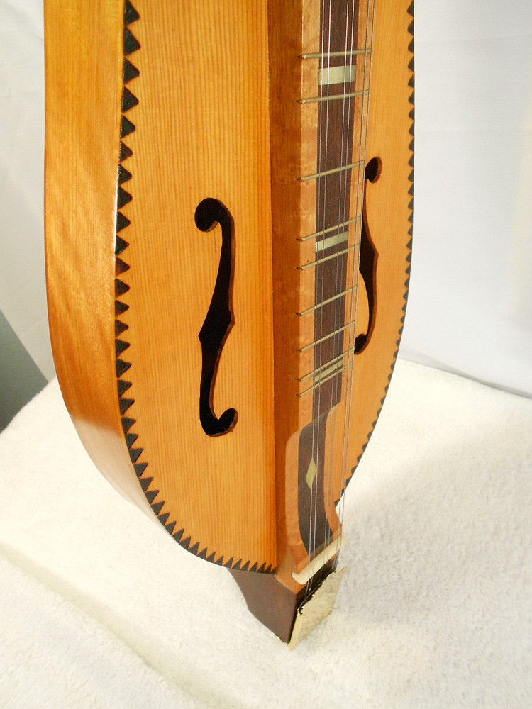 DULCIMER - TIMELESS TIMBER CUSTOM 1400 A.D. FLAME BIRCH - BIRDSEYE - WALNUT 1/1