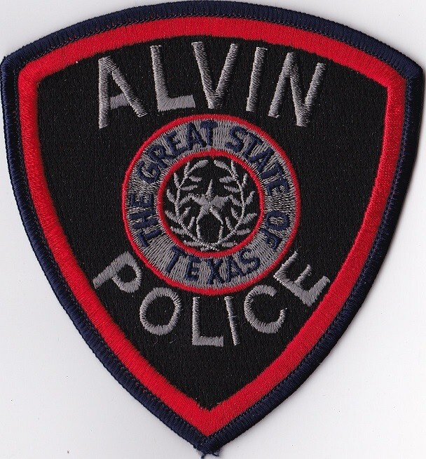 Alvin Police Patch Texas TX