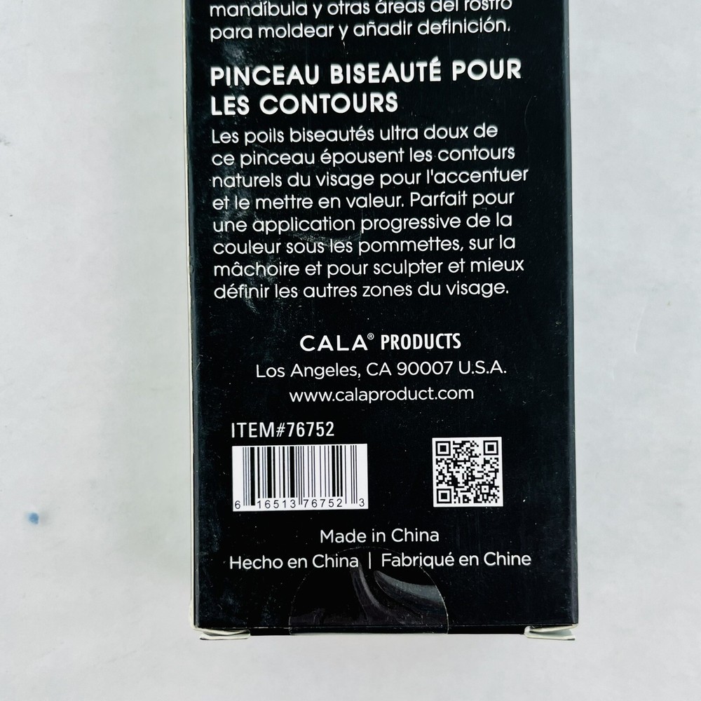 Cala Angled Contour Brush Pro Black 76752 Make Up Style