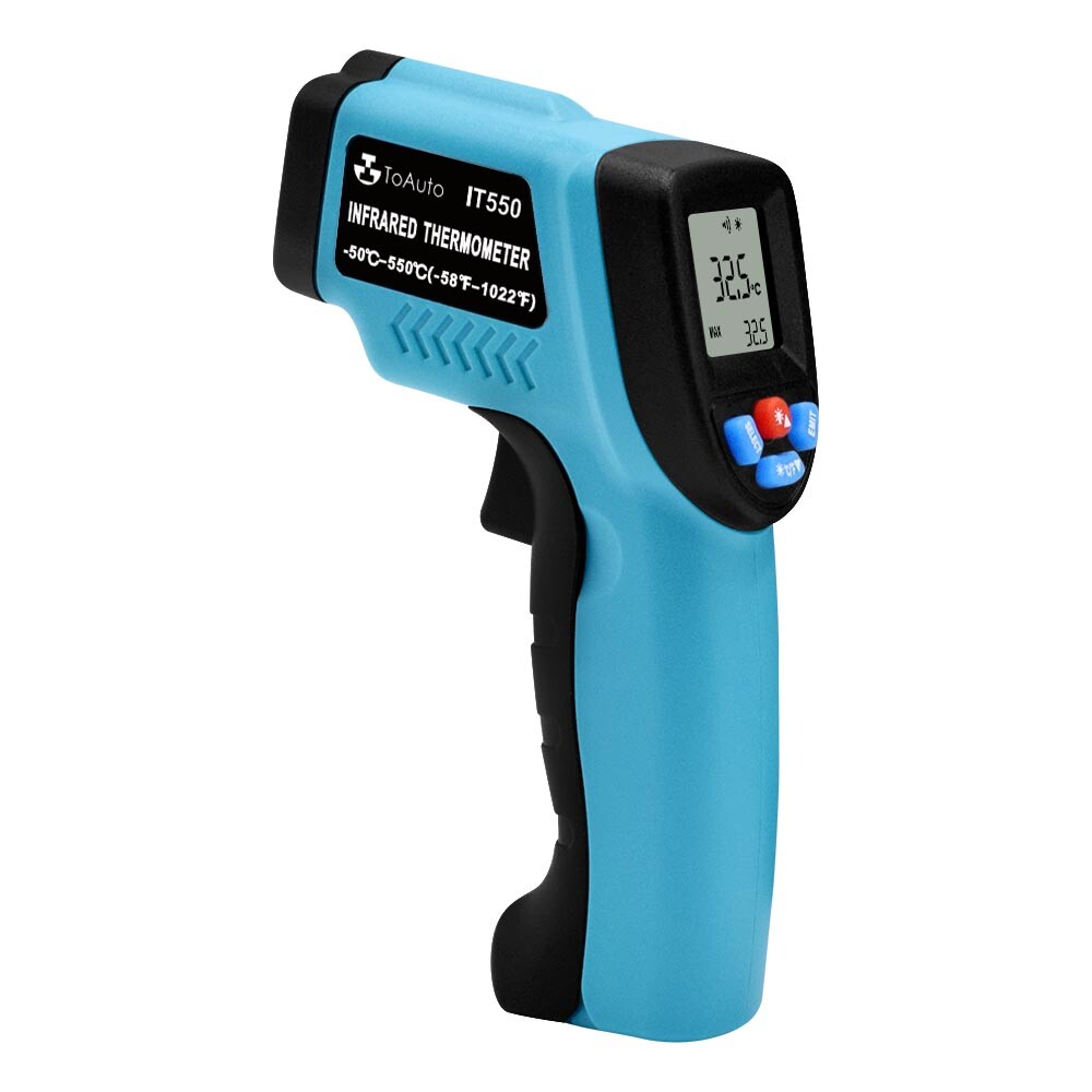 Infrared Thermometer LCD Laser Temperature Gun IR Temp Meter Non-contact Digital
