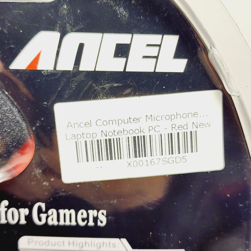 Gaming Microphone Computer Laptop Notebook PC USB Plug Ancel Brand New
