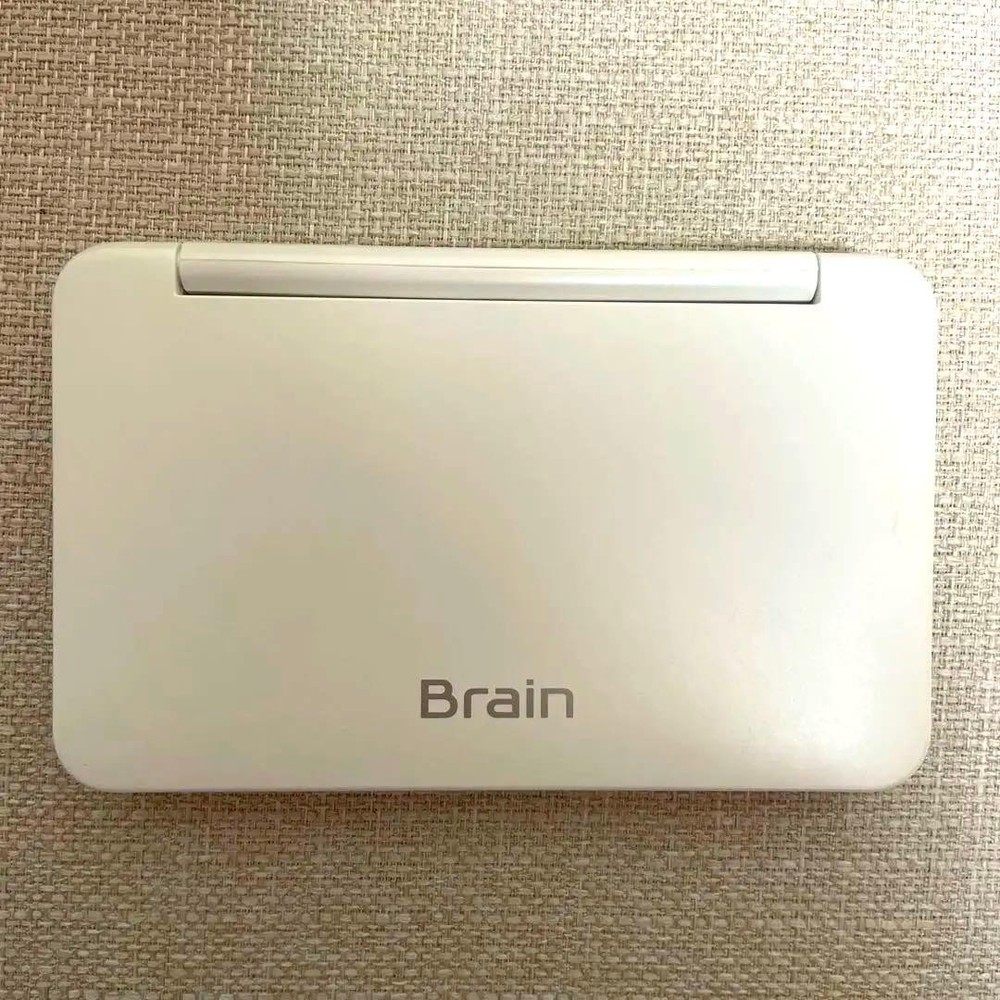 Sharp Brain PW-SH6 Electronic Dictionary Japanese w/Case Cable Tested Working