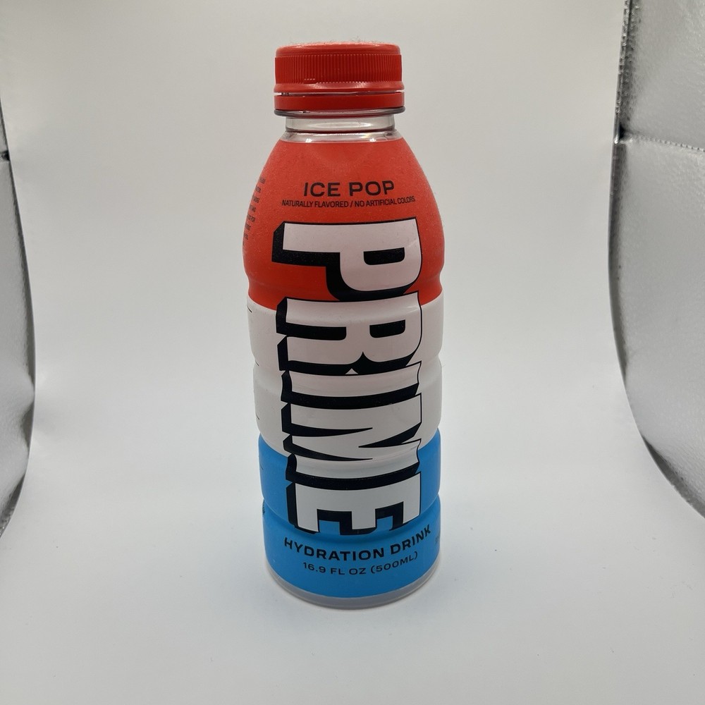 Prime Hydration Ice Pop Bottle No Liquid