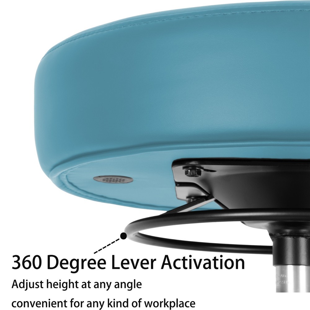 Take Ur Seat® All-Purpose Stools (Blade Wheels 15"Blue)