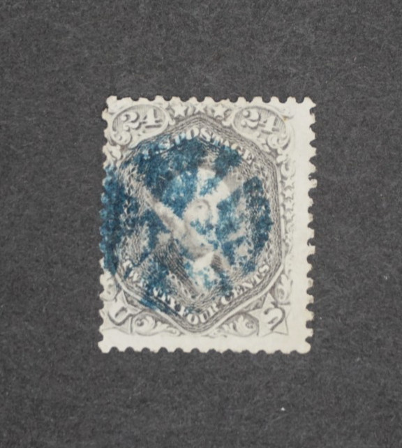 US #70b steel blue used