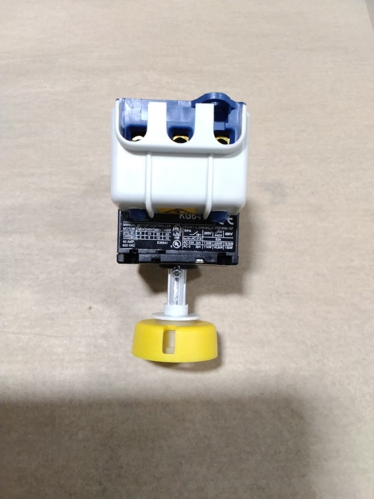 Kraus & Naimer Switch KG64 60AMP 600VAC.