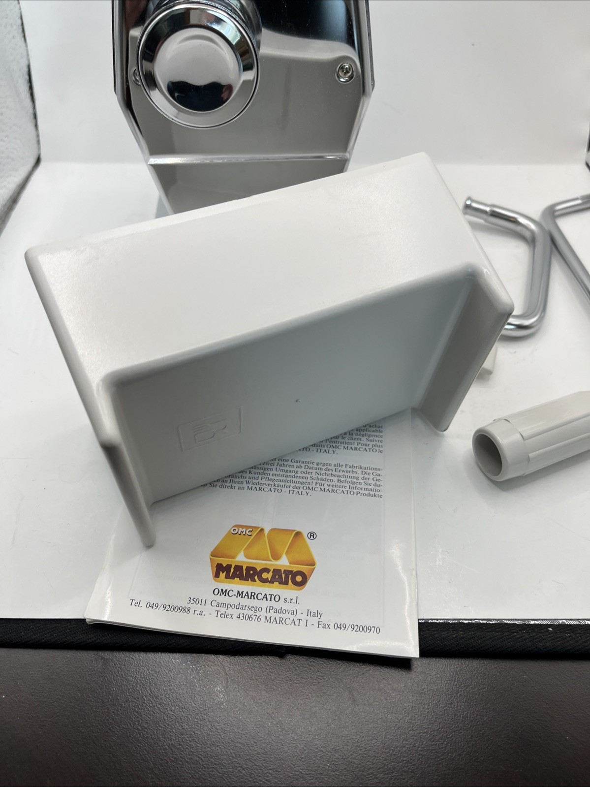 Vintage Marcato Marga Mulino Steel Mill Grain Crusher Grinder Machine Italy EUC