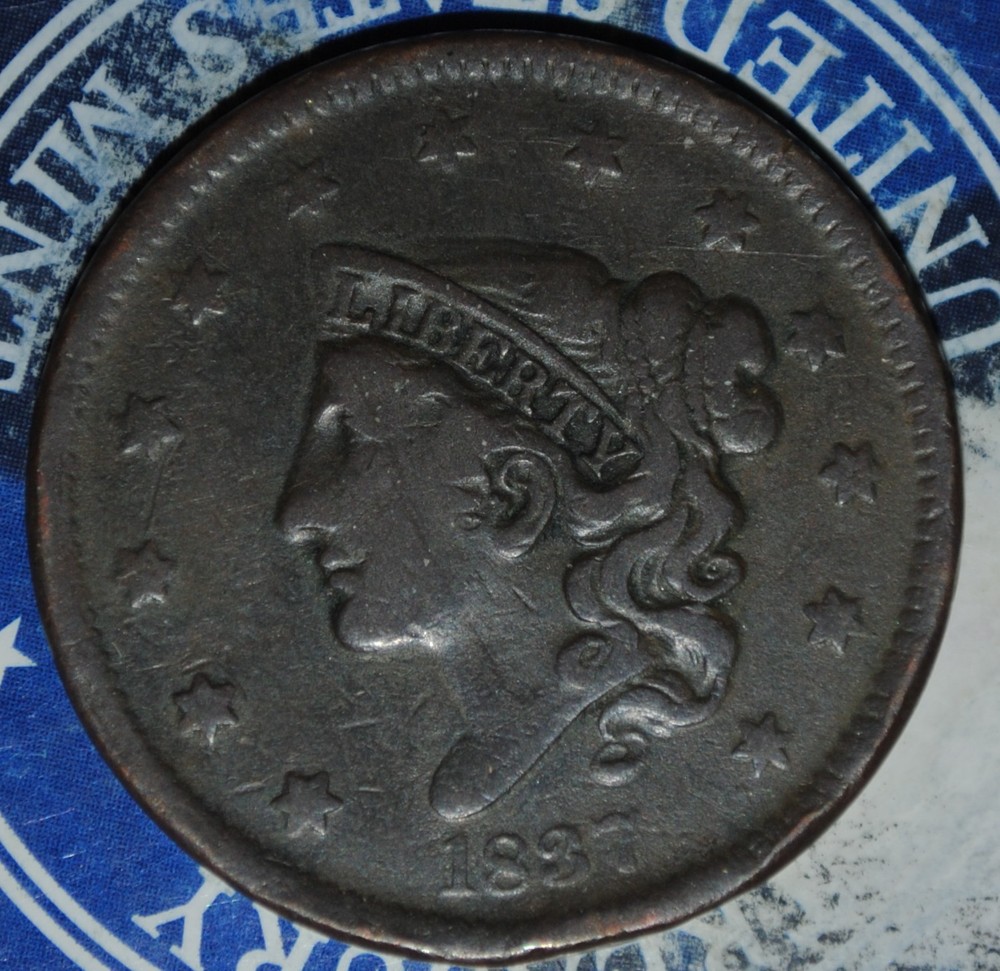 1837 Large Cent {{{{4909