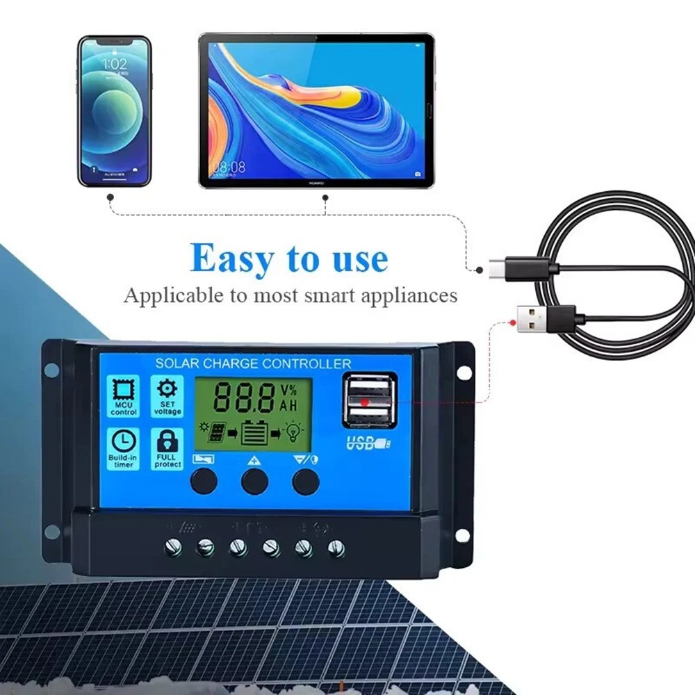Outdoor Solar Controller for Battery Protection and Stable System Performance