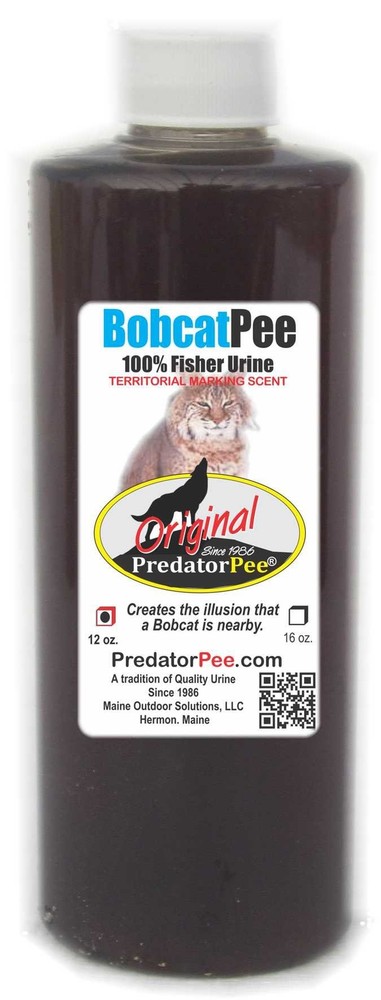 Predator Pee 100% Bobcat Urine - Territorial Marking Scent - Creates Illusion