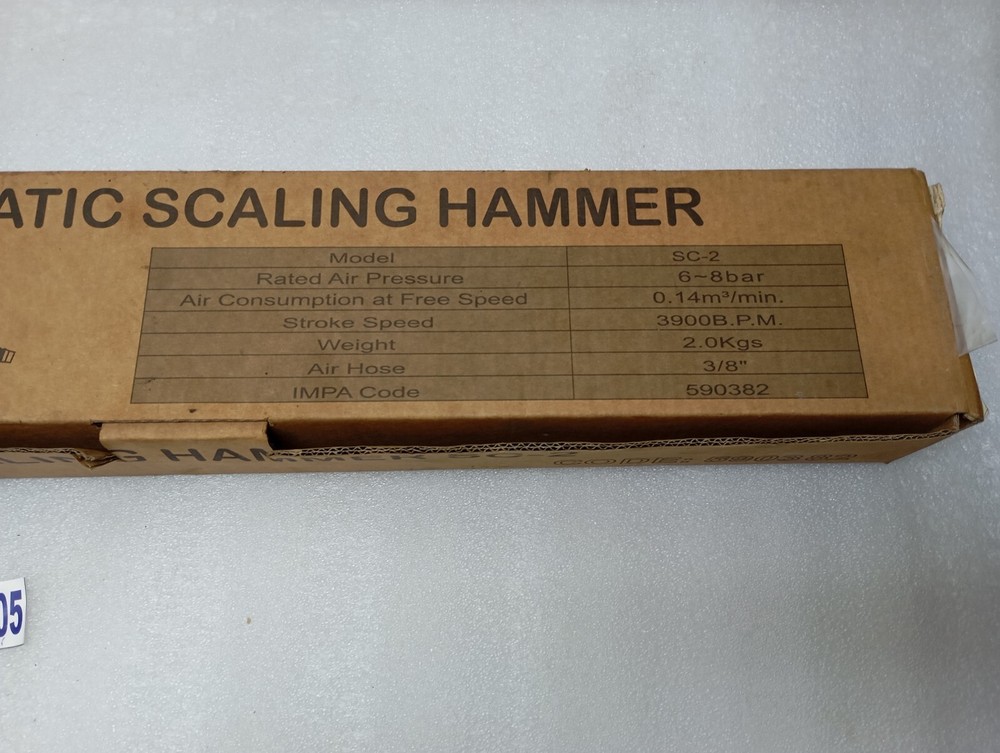 PNEUMATIC SCALING HAMMER SC-2