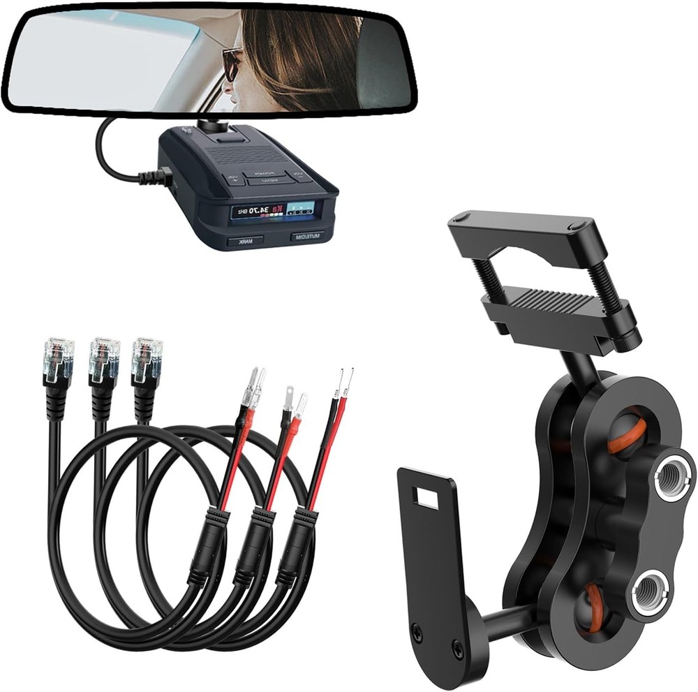 Uniden Radar Detector Mounting Solution=
