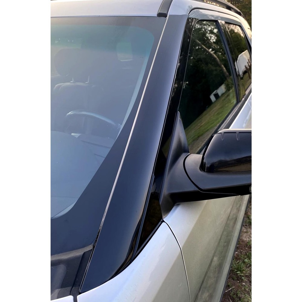 Left A-Pillar Molding Windshield Outer Trim Compatible with 2011-2019 Ford Ex...