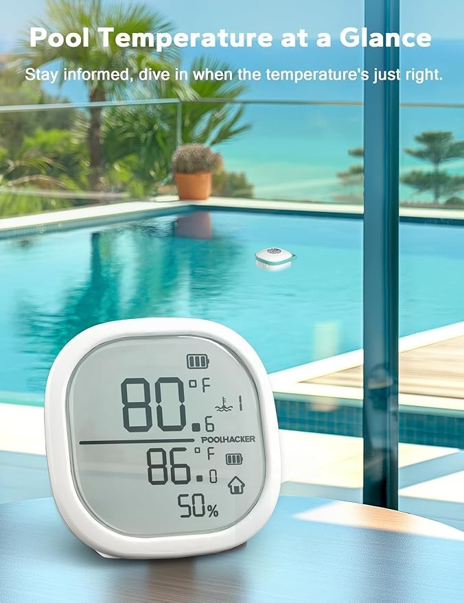 Wireless Floating Pool Thermometer - PoolHacker