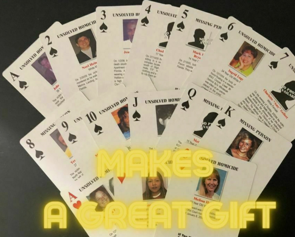 Two Pack-Unsolved Homicides Missing Persons Cold Case Cards 1st & 4th Edition