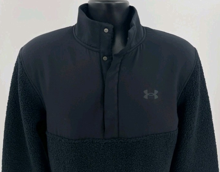 Under Armour Golf 1/4 Button Large Pullover