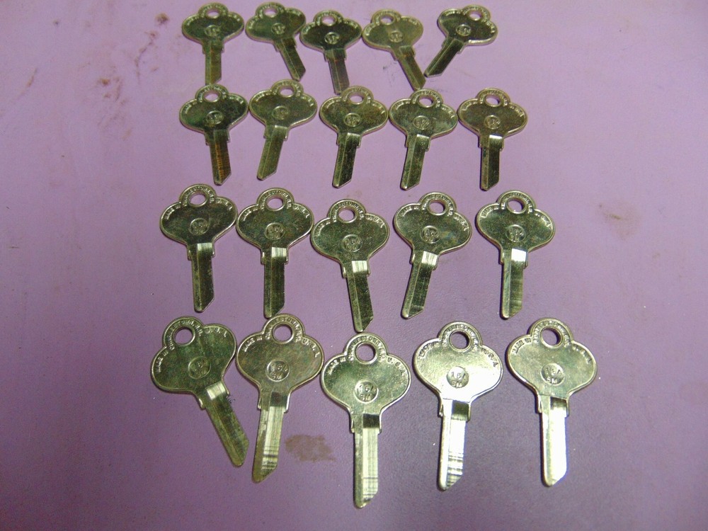 20 keys EAGLE 01014SM KEYS BLANKS UNCUT LOCKSMITH