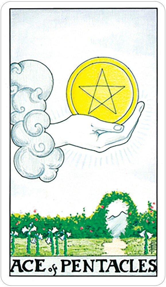 Tiny Universal Waite® Playing Tarot Cards